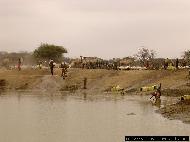 Bangal water reservoir, near Garissa