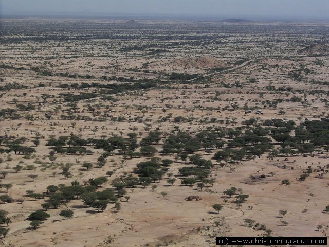 view northeast, Turkana land