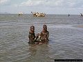 Turkana girls and camels